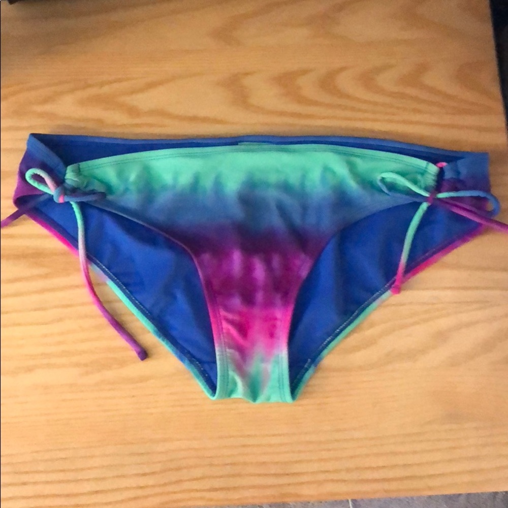 Multi colored Ombré swim bottoms